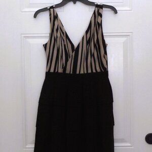 Armani Exchange -  deep V mini dress